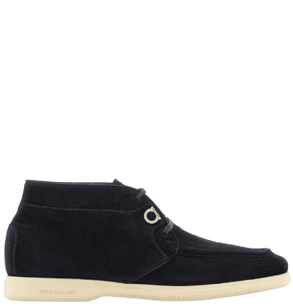  Giày Nam Salvatore Ferragamo Ankle Boot 'Blue' 