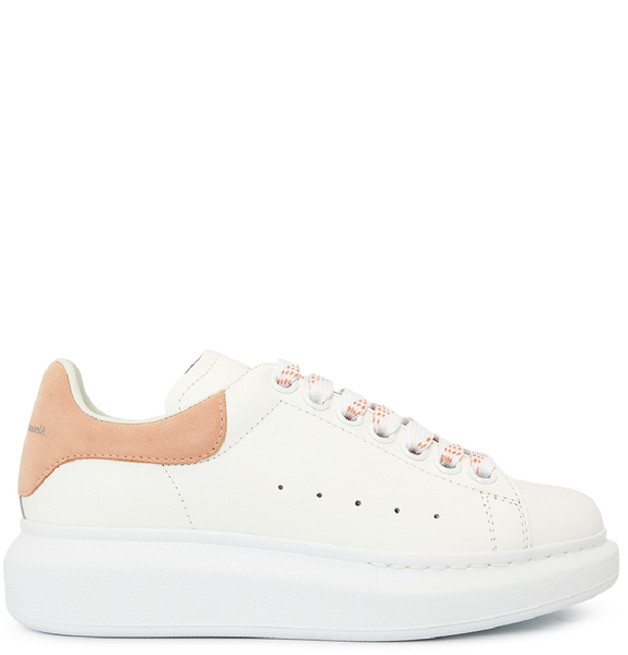  Giày Nữ Alexander McQueen Oversole 'White' 