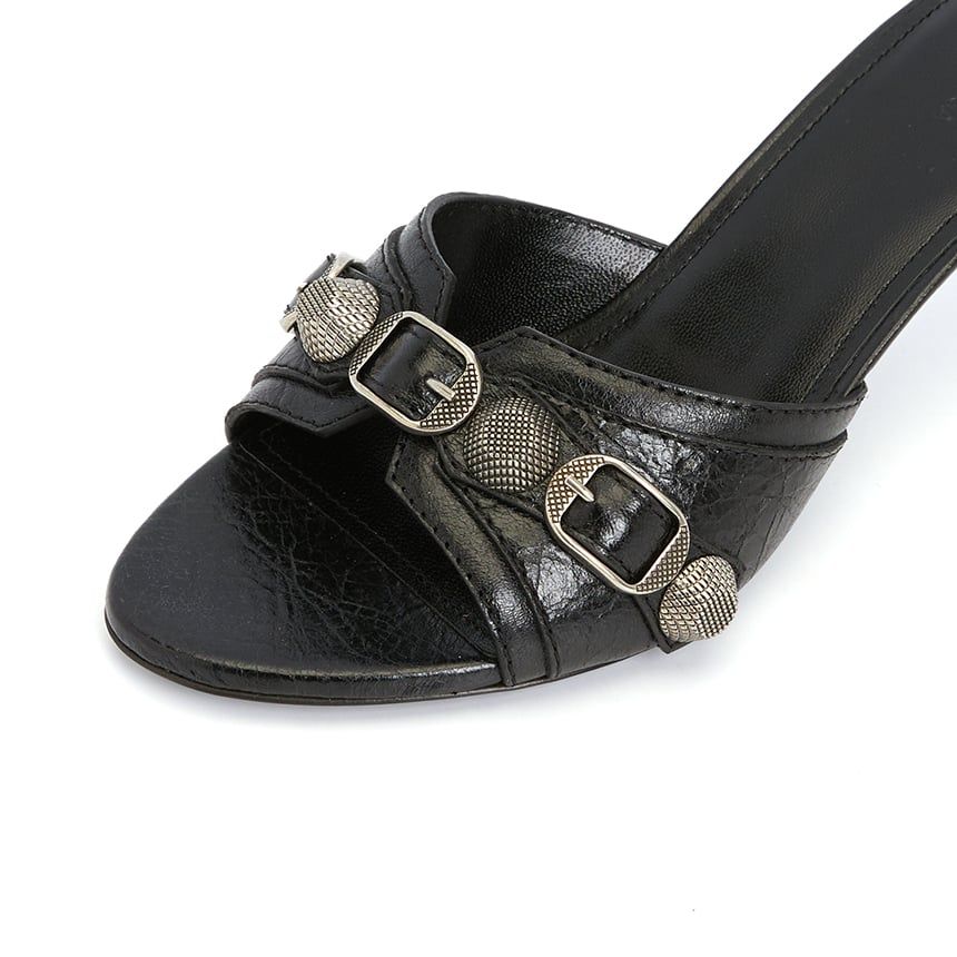  Giày Nữ Balenciaga Cagol Sandals 'Black' 