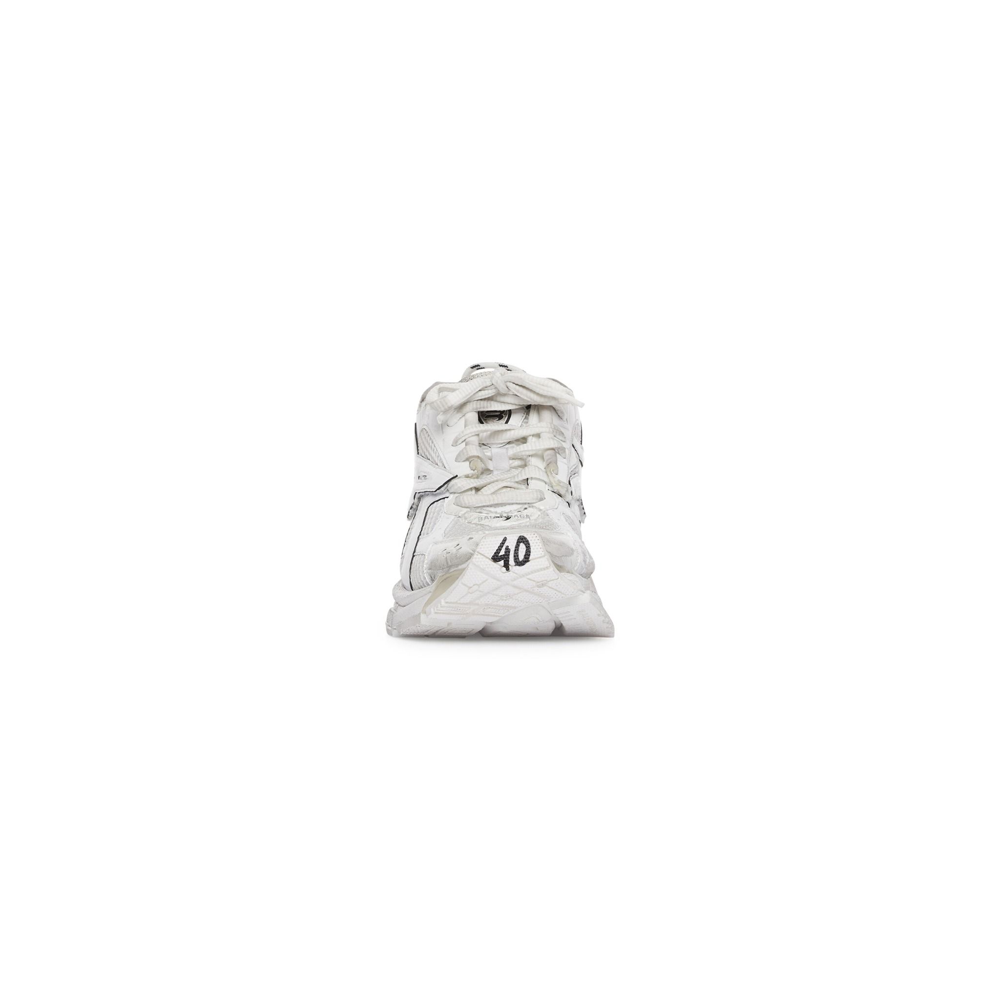 Giày Nữ Balenciaga Runner Trainers 'White' 