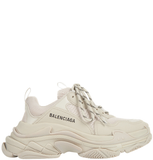  Giày Nữ Balenciaga Triple S Trainers 'Beige' 