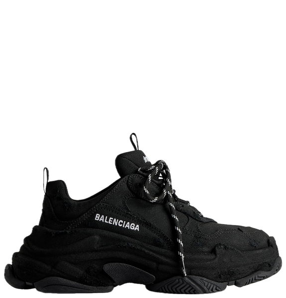  Giày Nữ Balenciaga Triple S Trainers 'Black' 