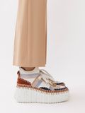  Giày Nữ Chloe Nama Wedge Sneaker 'Red Sand' 