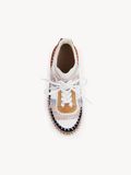  Giày Nữ Chloe Nama Wedge Sneaker 'Red Sand' 