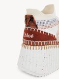  Giày Nữ Chloe Nama Wedge Sneaker 'Red Sand' 