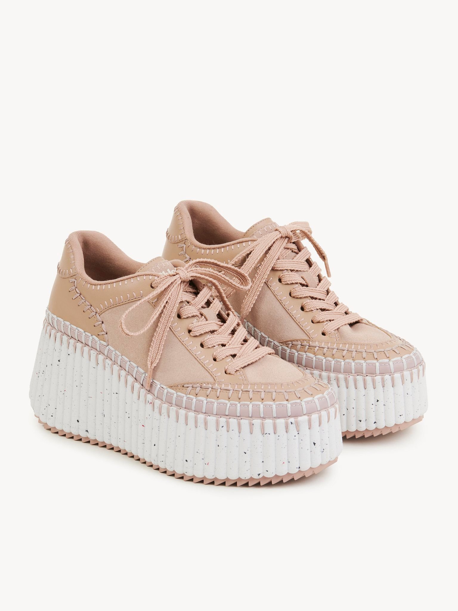 CHLOE Woman Sneakers Sand CHC25S07IPL 243