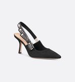  Giày Nữ Dior J'Adior Slingback Pump 'Black' 