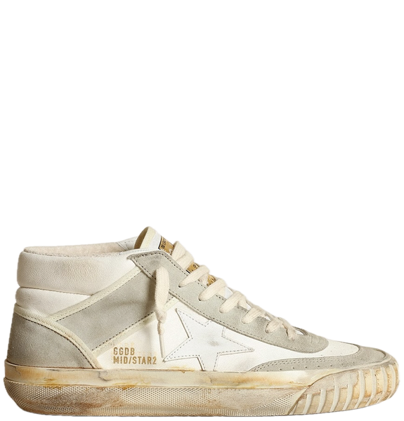  Giày Nữ Golden Goose Mid Star 'White' 