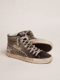  Giày Nữ Golden Goose Slide 'Silver' 
