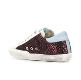  Giày Nữ Golden Goose Superstar 'Wine Glitter' 