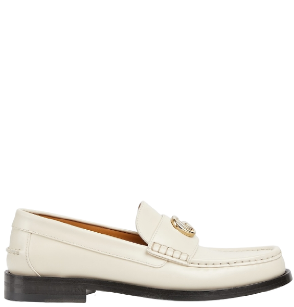  Giày Nữ Gucci Loafer With Double G 'White' 