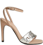  Giày Nữ Hermes Gala 105 Sandal 'Gris Argenté' 