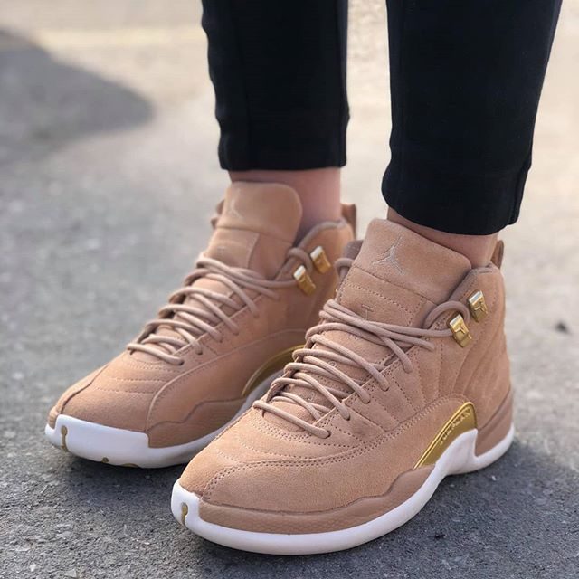  Giày Nữ Nike Air Jordan 12 Retro 'Vachetta Tan' 