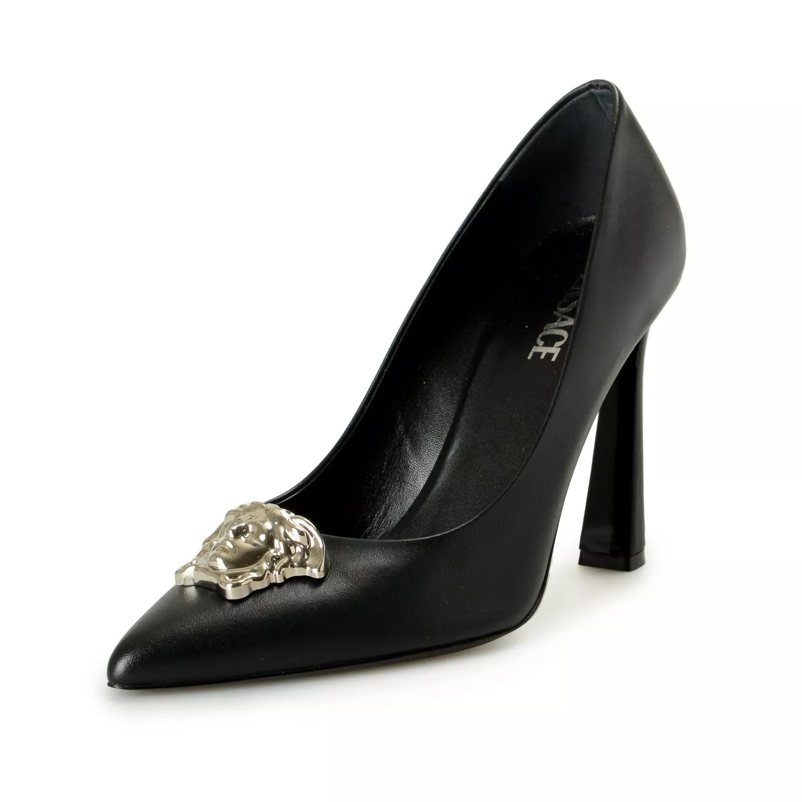  Giày Nữ Versace Heeled Pumps 'Black' 