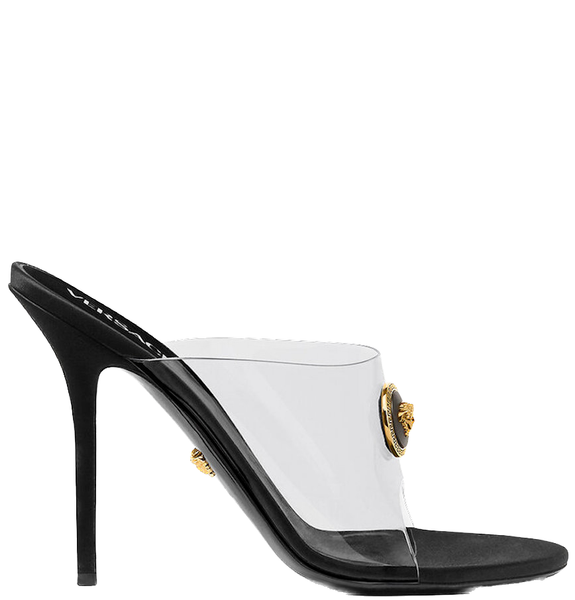  Giày Nữ Versace Vagabond Mules 'Black' 