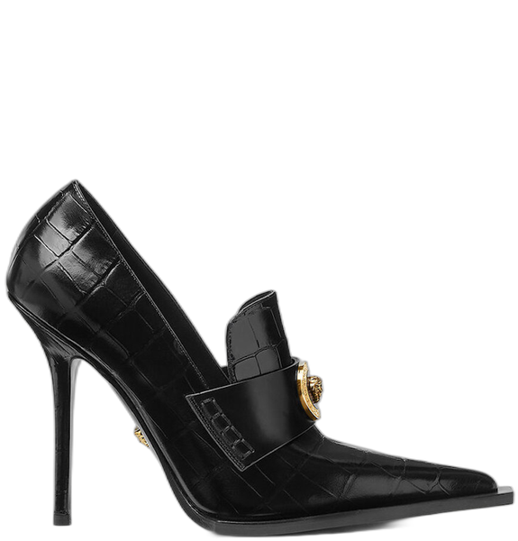  Giày Nữ Versace Vagabond Pumps 'Black' 