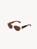  Kính Chloe Marcie Sunglasses 'Light Brown' 