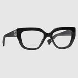  Kính Gucci Cat-eye Optical Frame 'Black' 