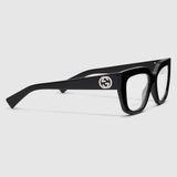  Kính Gucci Cat-eye Optical Frame 'Black' 