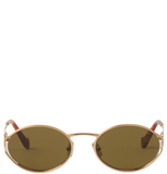  Kính Miu Miu Logo Sunglasses 'Loden' 