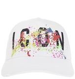 Mũ Dsquared2 Splash Baseball Cap 'White' 