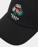  Mũ Kenzo Stamp Cotton Baseball Hat 'Black' 