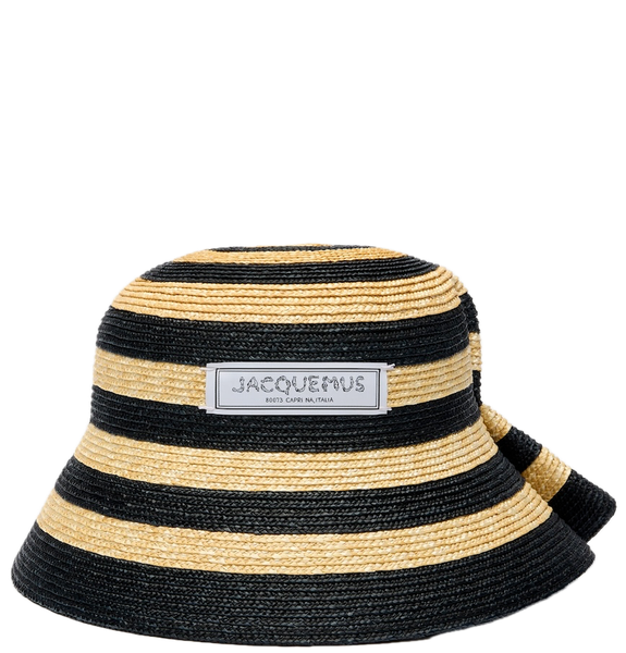 Mũ Nữ Jacquemus The Vela Hat 'Ivory Black' 