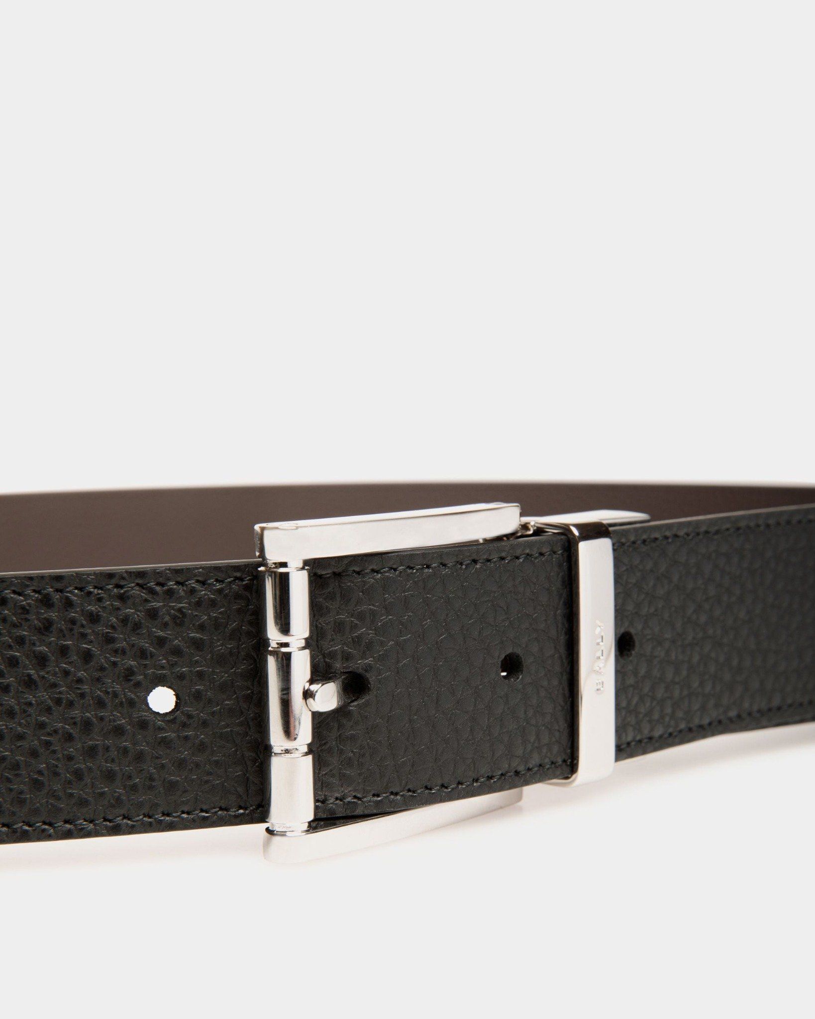  Thắt Lưng Nam Bally Astory 35mm Belt 'Black Brown' 
