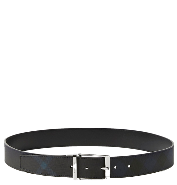  Thắt Lưng Nam Burberry Reversible Check Belt 'Navy' 