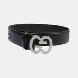  Thắt Lưng Nam Gucci Leather Belt 'Black' 