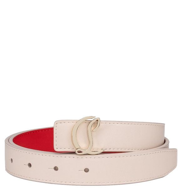  Thắt Lưng Nữ Christian Louboutin CL Logo 'Leche' 