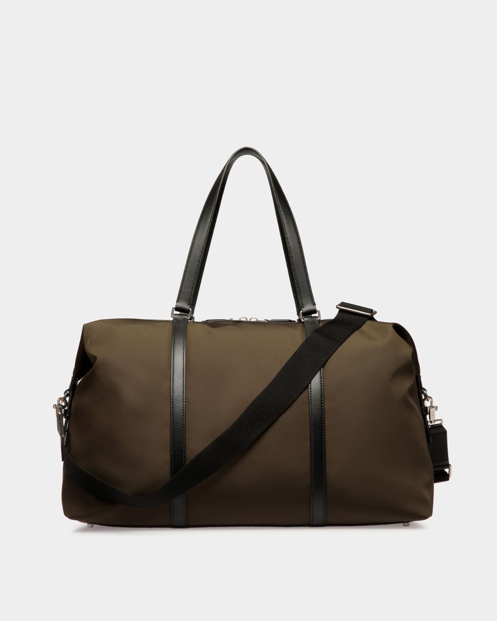  Túi Bally Code Weekender In Nylon 'Military Green' 