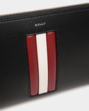  Túi Bally Mythos Pouch In Recycled Leather 'Black' 
