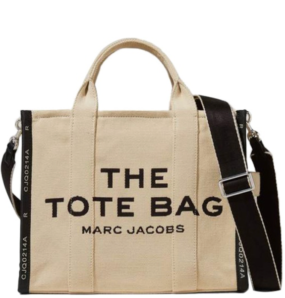 Túi Marc Jacobs Jacquard Small Tote Bag 'Warm Sand' 