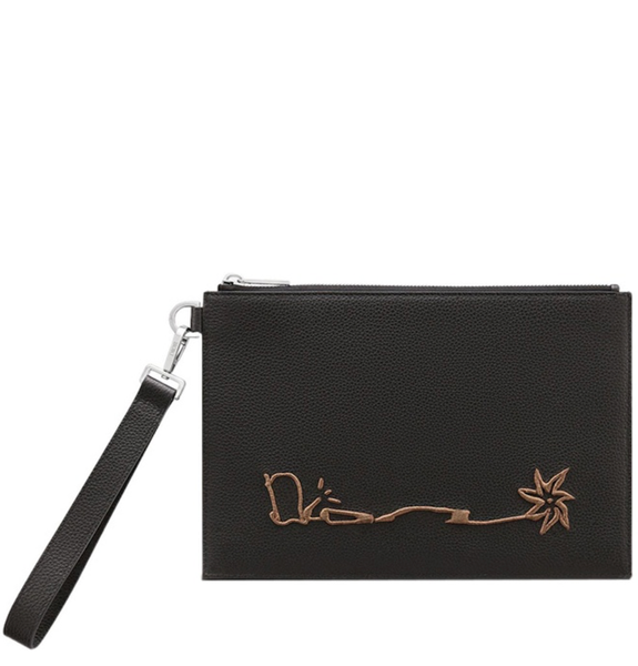  Túi Nam Dior A5 Cactus Jack Pouch 'Black' 