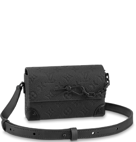  Túi Nam Louis Vuitton Steamer Wearable Wallet 'Black' 
