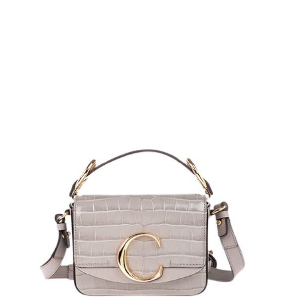  Túi Nữ Chloe C Mini Stormy 'Grey' 