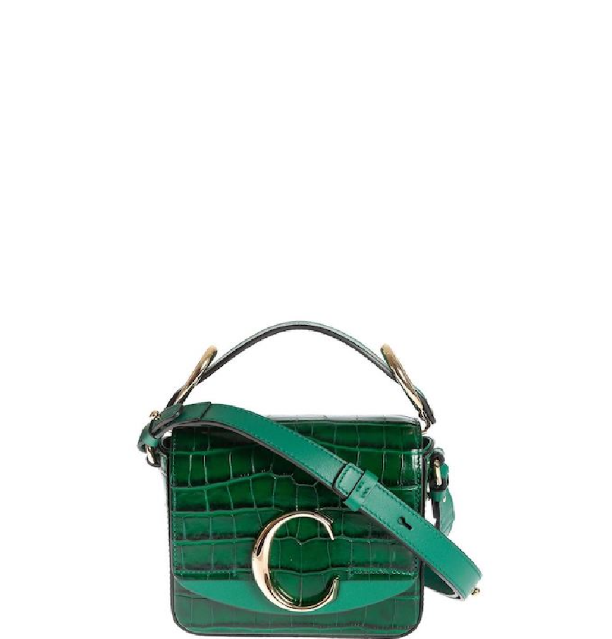  Túi Nữ Chloe Mini C Woodsy 'Green' 