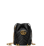  Túi Nữ Gucci Marmont Mini Bucket Bag 'Black' ‎ 