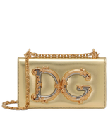  Túi Nữ Dolce & Gabbana Girls Phone Bag 'Gold' 