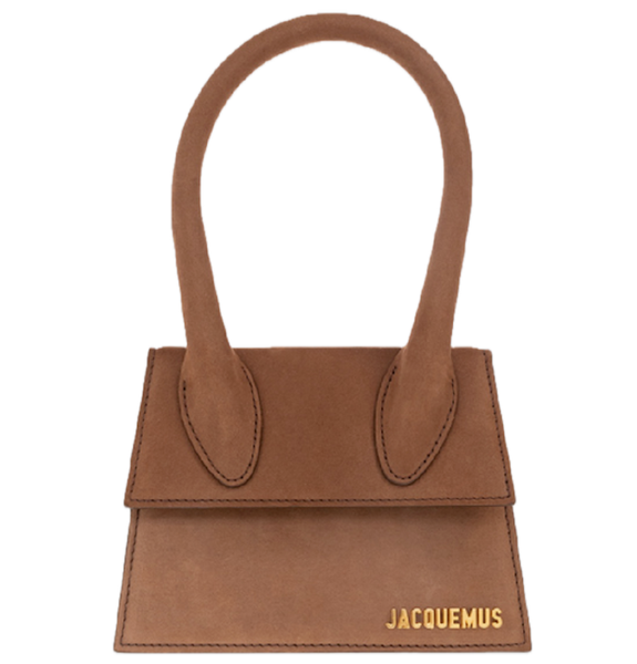  Túi Nữ Jacquemus Le Chiquito Suede 'Brown' 