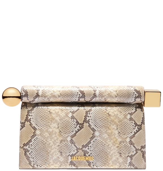  Túi Nữ Jacquemus Rond Carré Clutch 'Beige' 