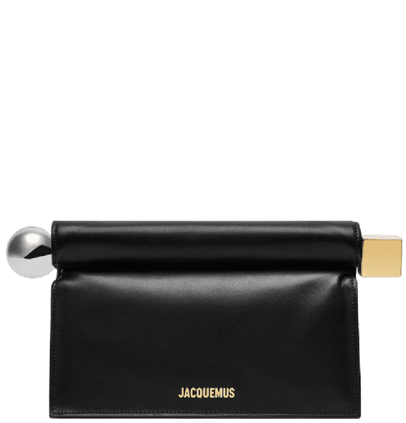  Túi Nữ Jacquemus Rond Carré Clutch 'Black' 