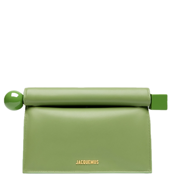  Túi Nữ Jacquemus Rond Carré Clutch 'Green' 