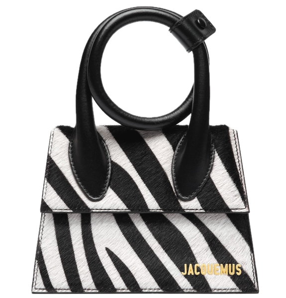  Túi Nữ Jacquemus The Knot Chiquito 'Zebra' 