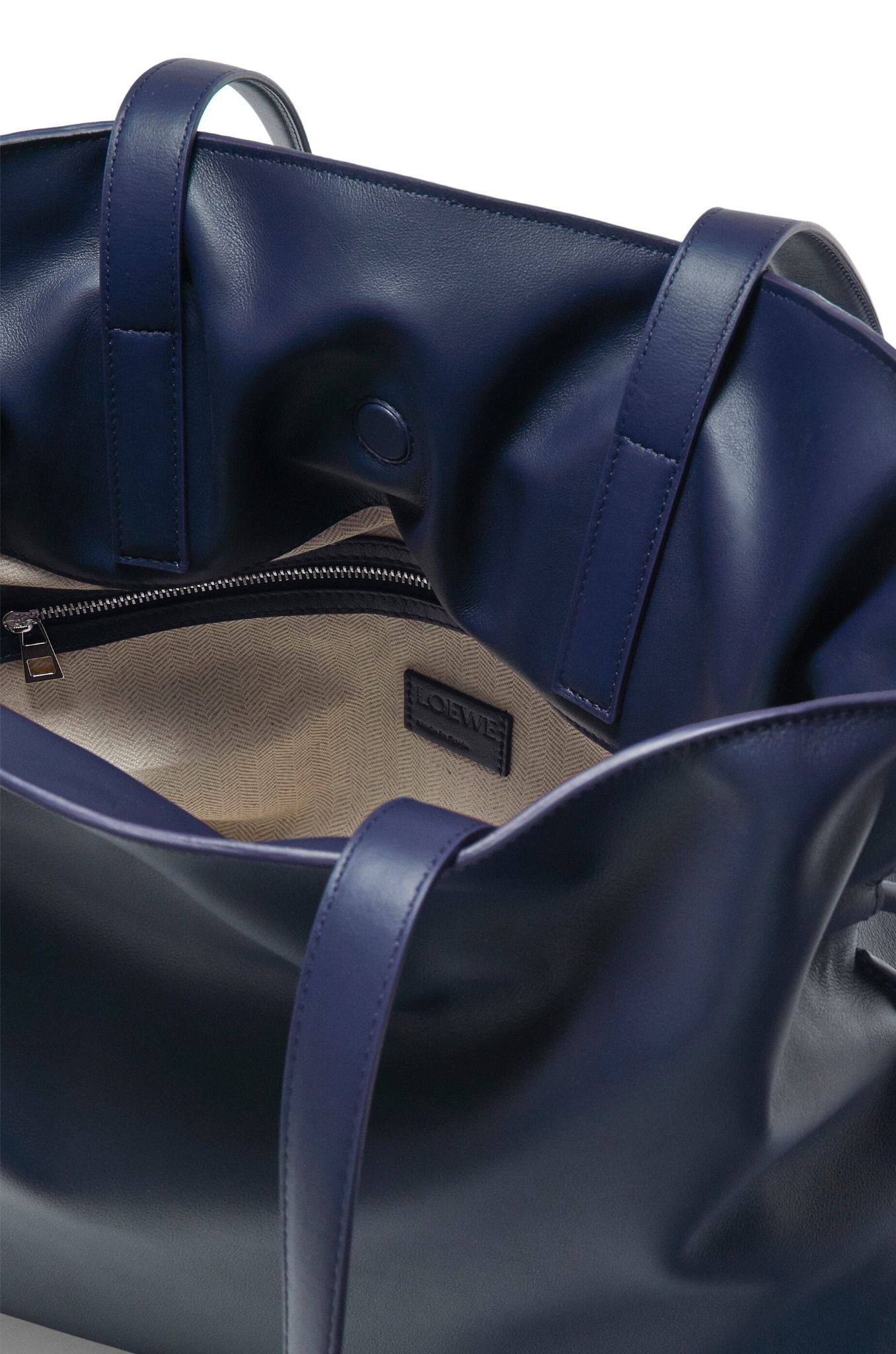  Túi Nữ Loewe Large Flamenco Clutch 'Abyss Blue' 