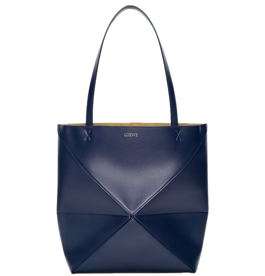  Túi Nữ Loewe Medium Puzzle Fold Tote 'Abyss Blue' 