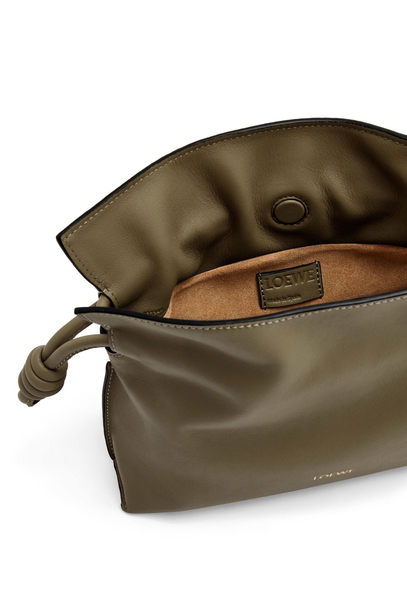  Túi Nữ Loewe Mini Flamenco Clutch 'Khaki Green' 