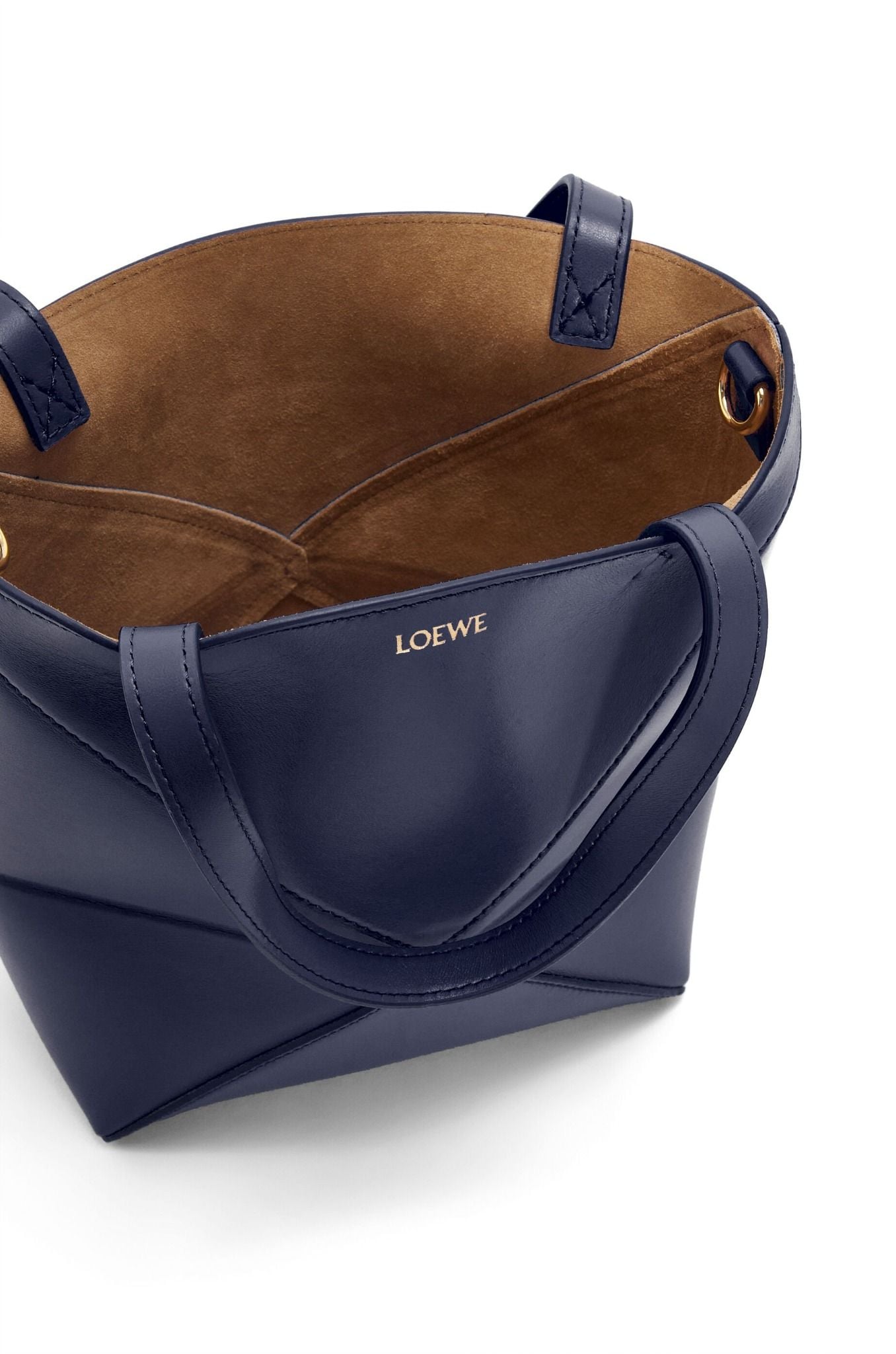  Túi Nữ Loewe Mini Puzzle Fold Tote 'Abyss Blue' 