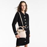  Túi Nữ Louis Vuitton Capucines BB Bag 'Quartz White' 